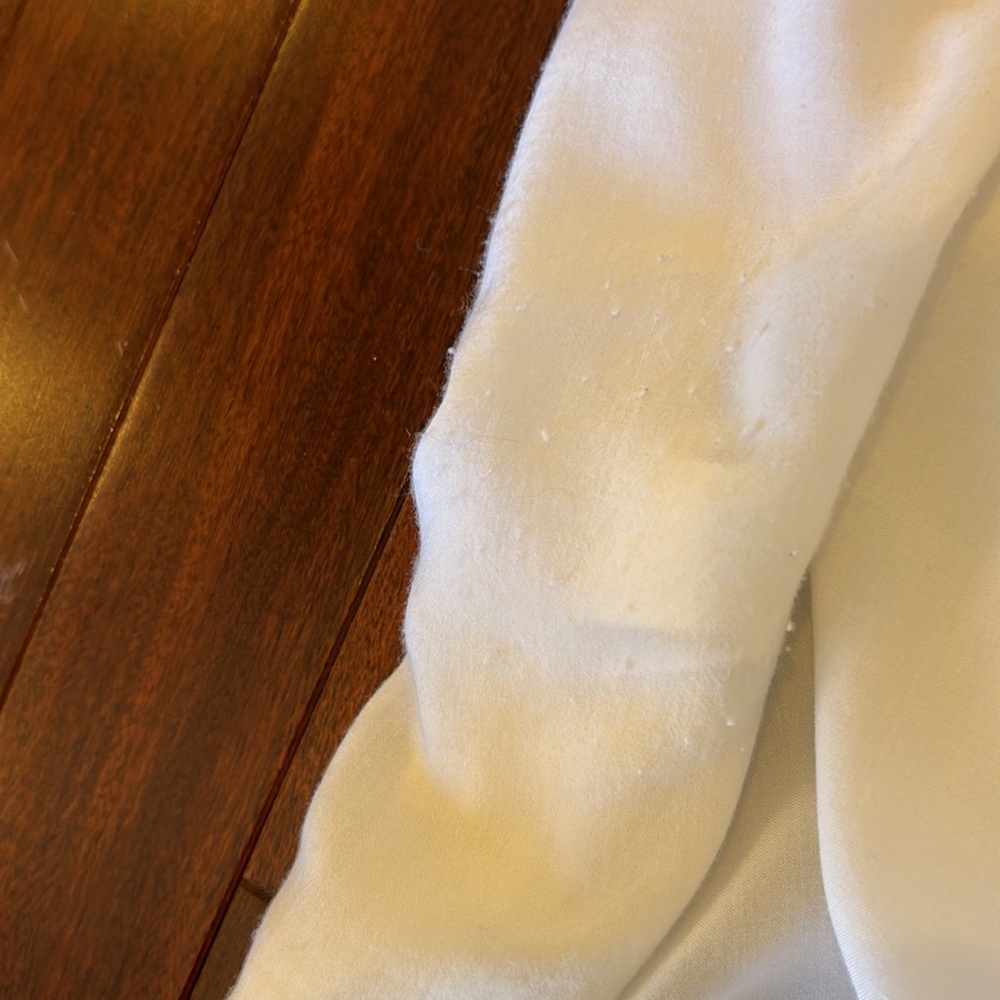 Bcbgeneration White Short Sleeved Buttoned Blouse - image 7